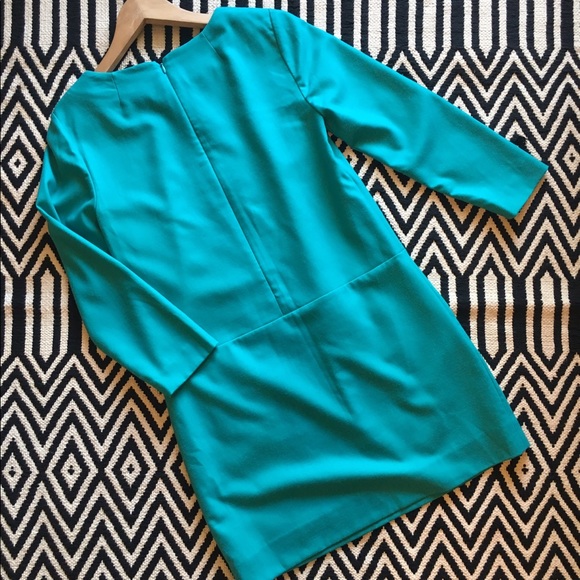 J. Crew turquoise dress - Picture 2 of 8